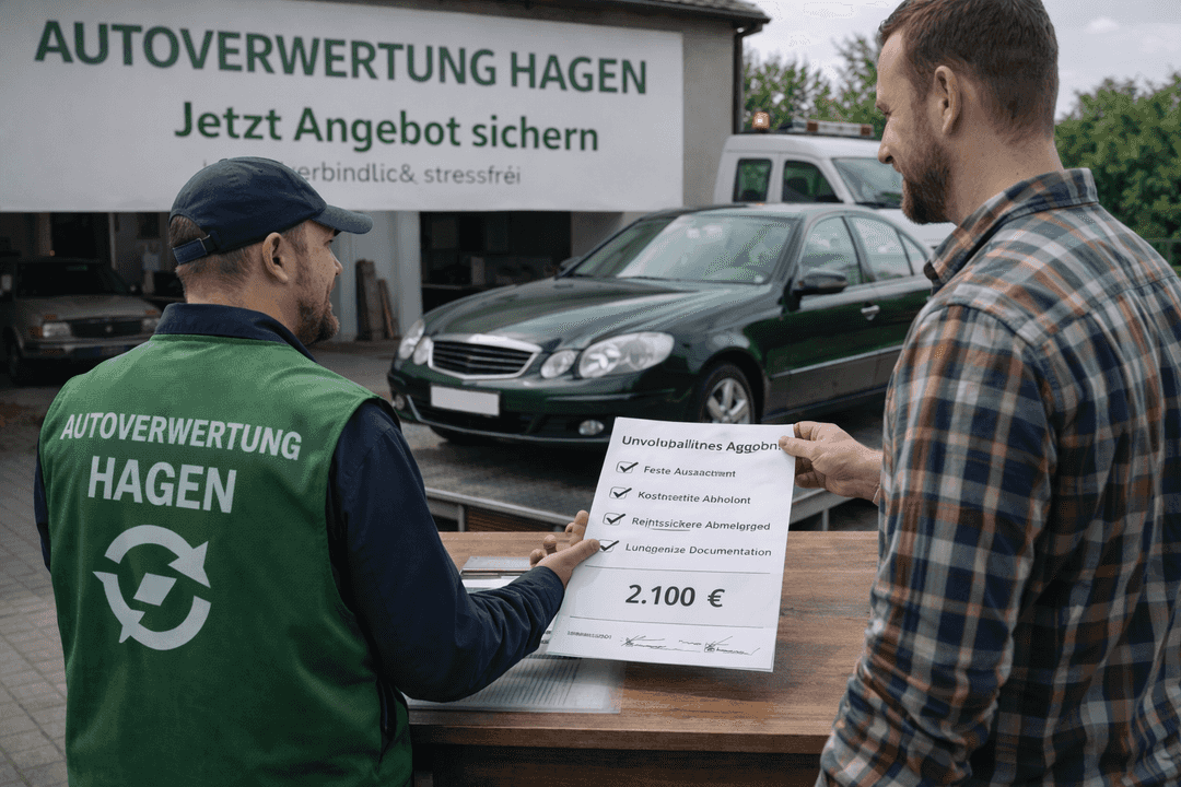 Jetzt Angebot sichern – Ihr direkter Einstieg in die Autoverwertung Coesfeld 